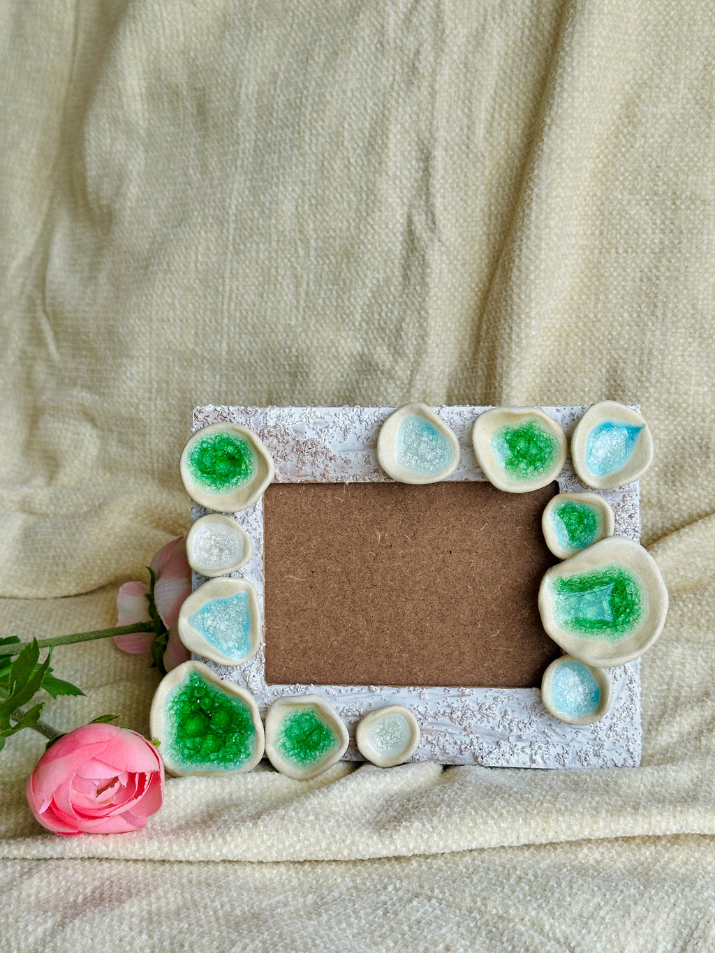Sea Glass Photo Frame